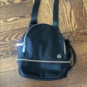 Lululemon Athletica Black Backpack Compact Design